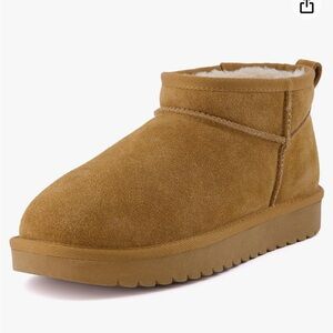 Cushionnaire slip on faux suede boots